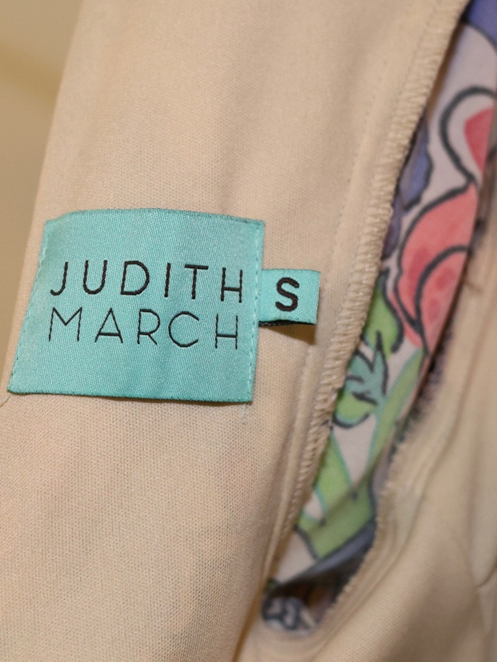 Judith March Print Mini Dress